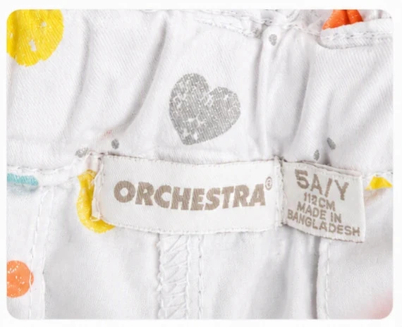 Multicolored Hearts Orchestra Shorts – Age 5 – photo 2